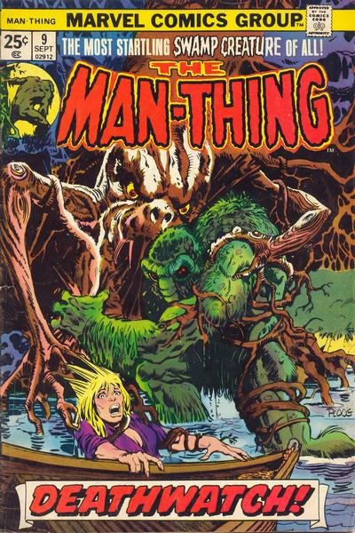 Man-Thing #9-Very Good (3.5 – 5)