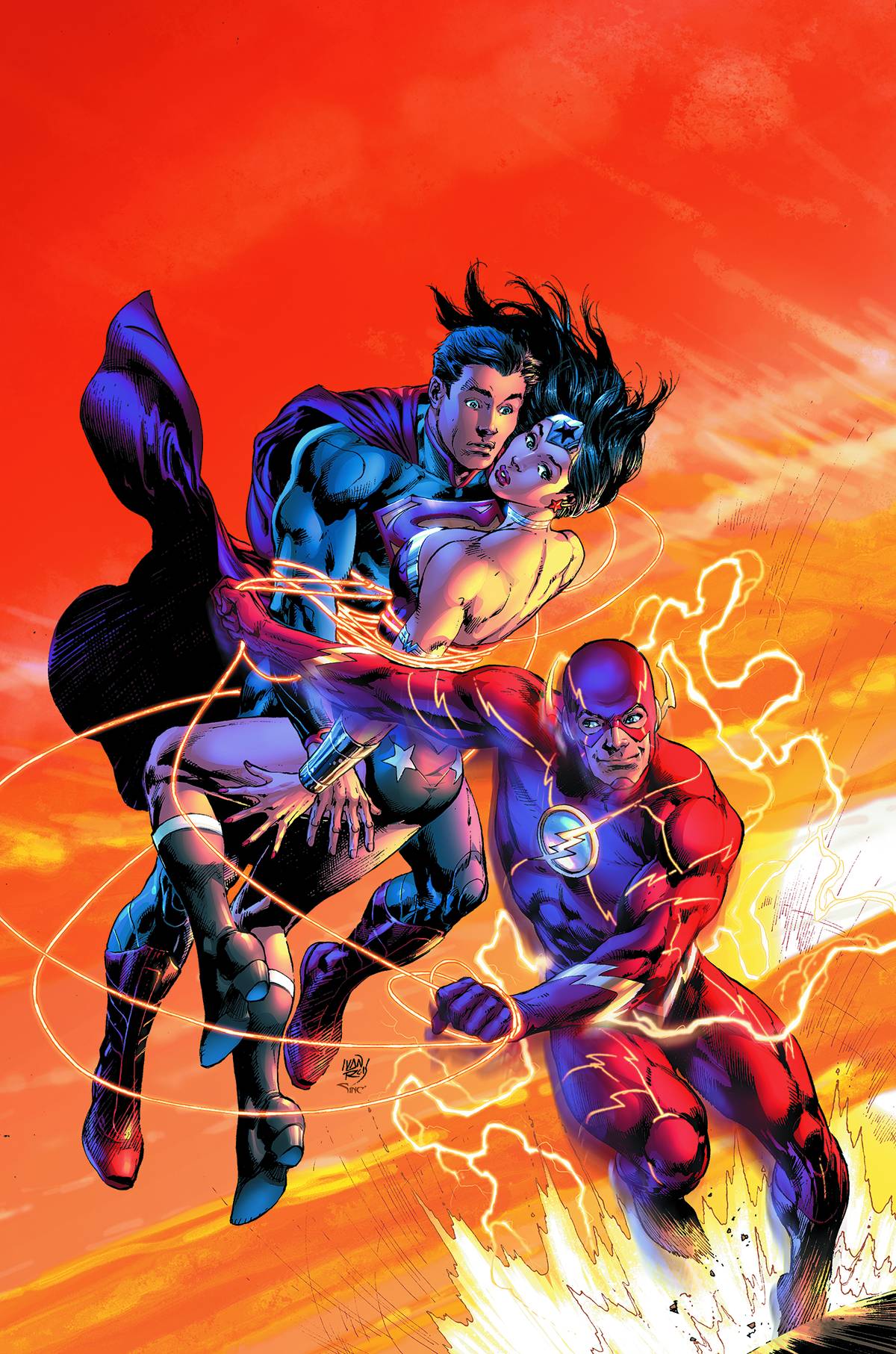 Superman Wonder Woman #15 Edition 75 ComicHub (2013) Variant Flash 