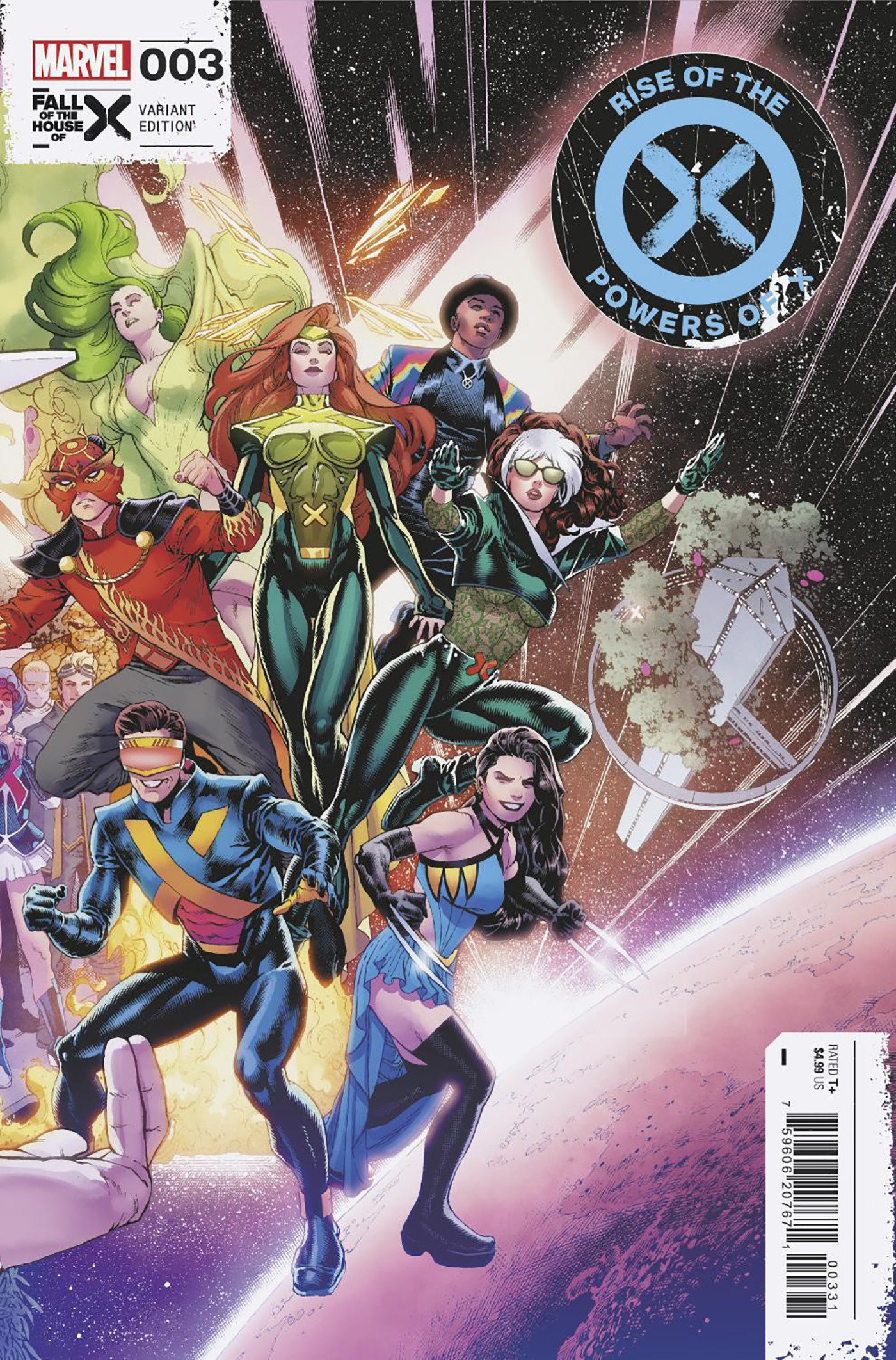 Rise of the Powers of X #3 Paulo Siqueira Connecting Variant (Fall of the House of X)