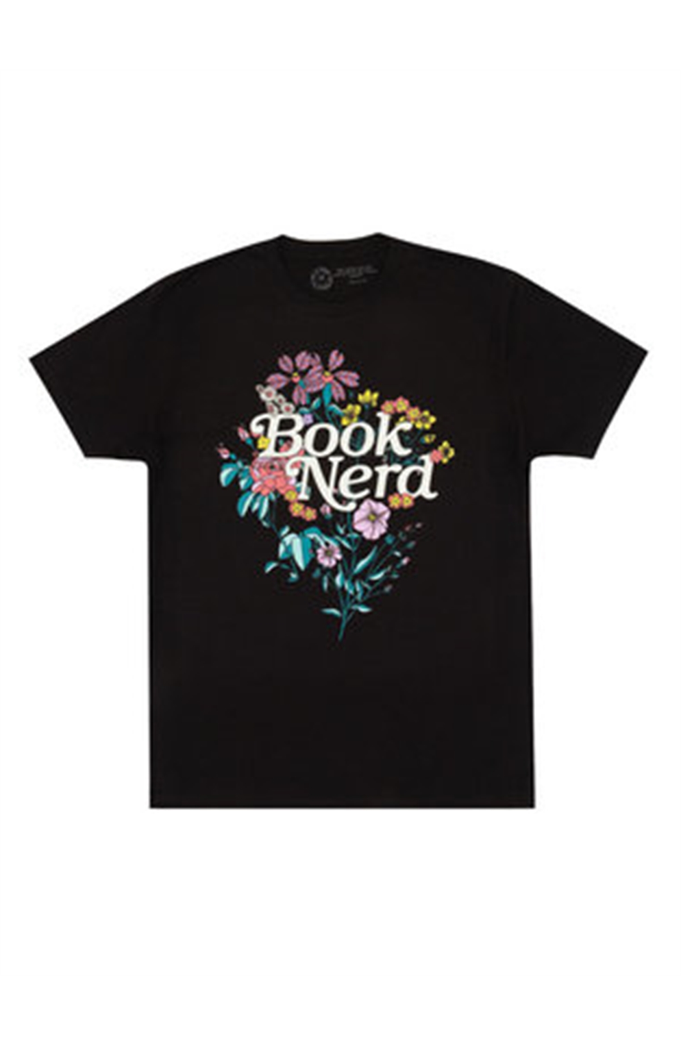 Book Nerd Floral Out of Print Unisex T-Shirt Small