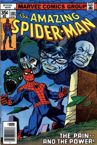 Amazing Spider-Man #181- Vf- 7.5