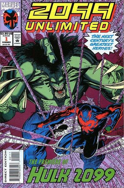 2099 Unlimited #1 [Direct Edition]-Very Fine (7.5 – 9)