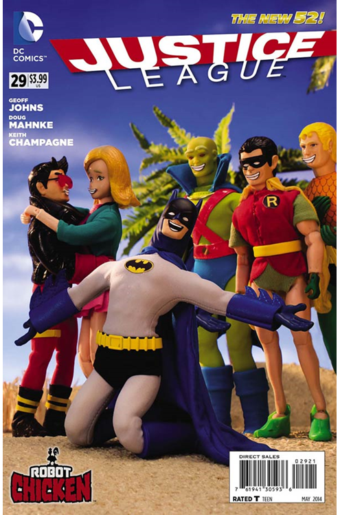 Justice League #29 Robot Chicken Variant (2011)