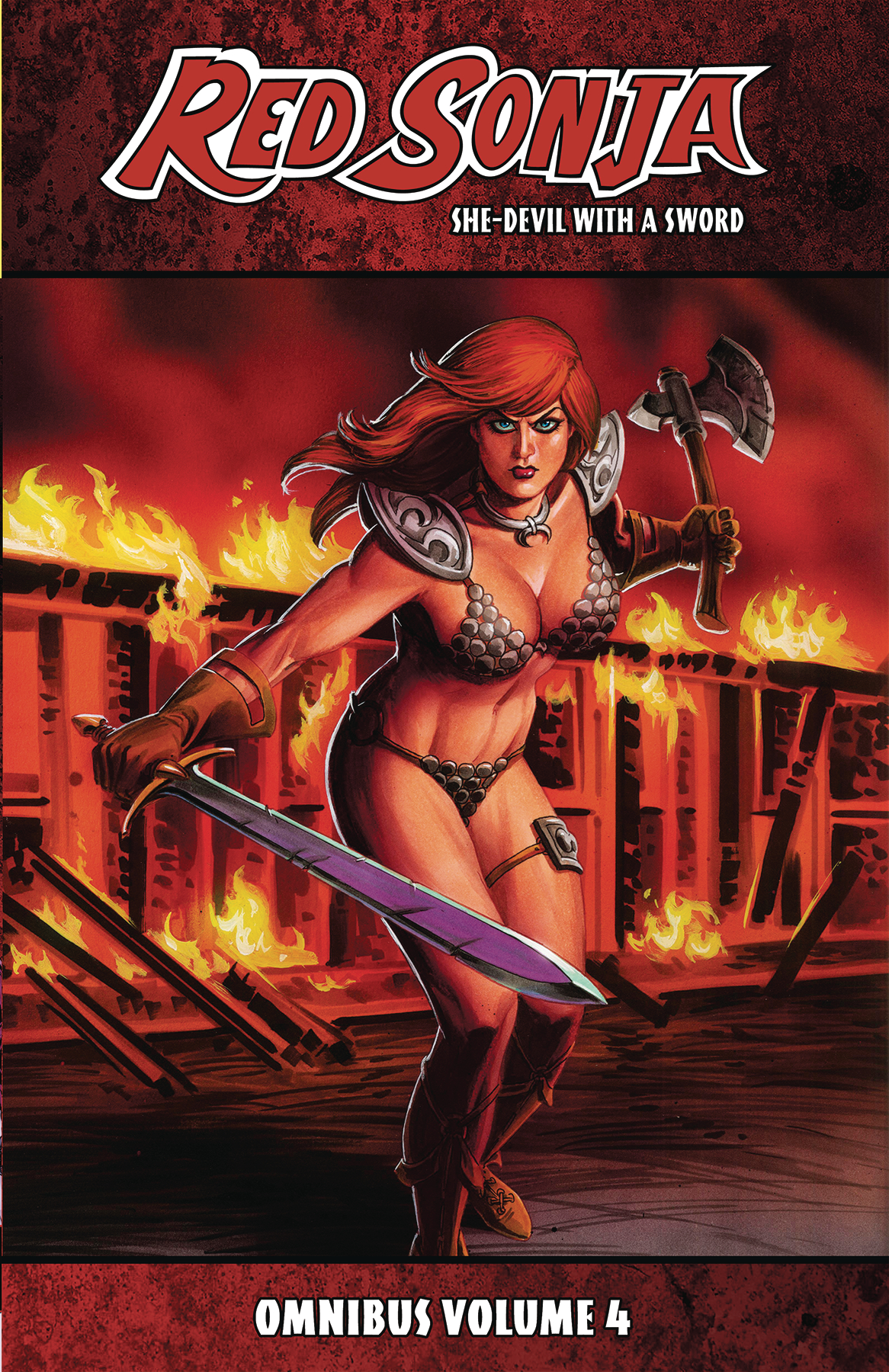 Red Sonja She Devil Sword Omnibus Graphic Novel Volume 4