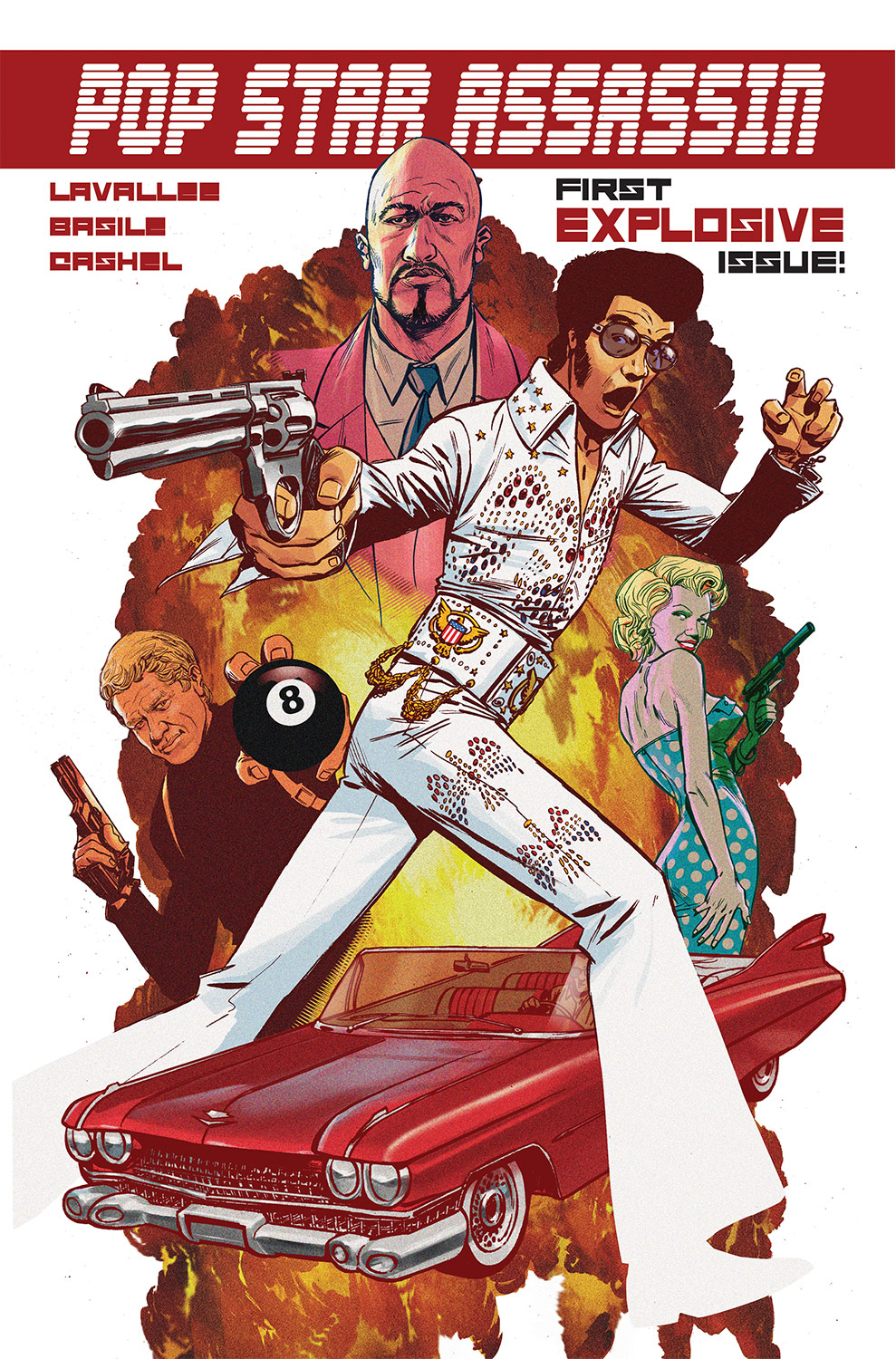 Pop Star Assassin #1 Cover A Basile (Mature) (Of 6)
