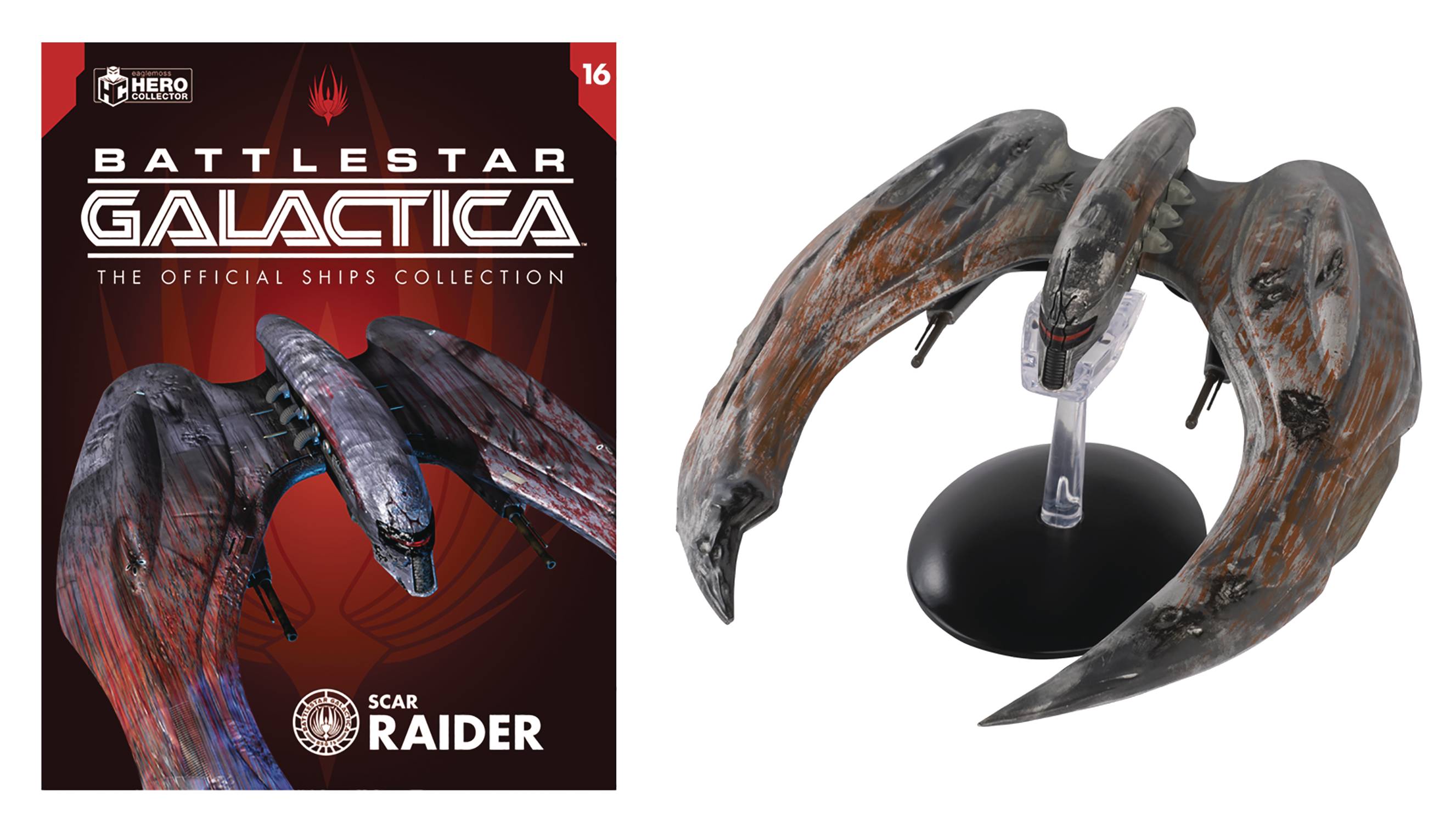 Battlestar Galactica Ships Mag #16 Cylon Raider