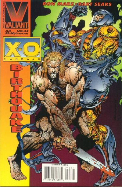 X-O Manowar #45-Very Fine (7.5 – 9)