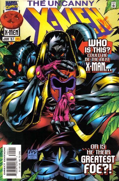 The Uncanny X-Men #345 [Direct Edition] - Very Fine - 