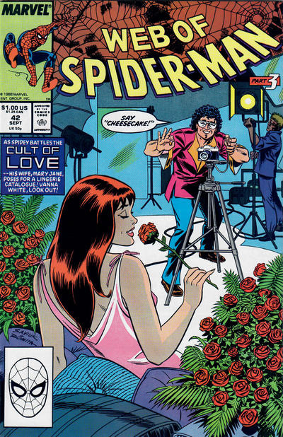 Web of Spider-Man #42 [Direct]-Fine (5.5 – 7)