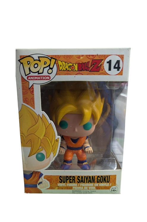 Funko Pop 14 Super Saiyan Goku Pre-Owned