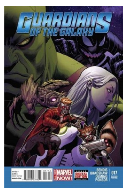 Guardians of Galaxy #17 2nd Printing Mcguinness Variant