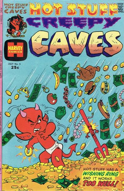 Hot Stuff Creepy Caves #5-Very Good (3.5 – 5)