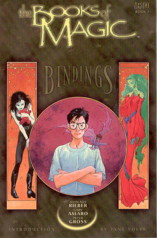 Books of Magic Graphic Novel Volume 1 Bindings
