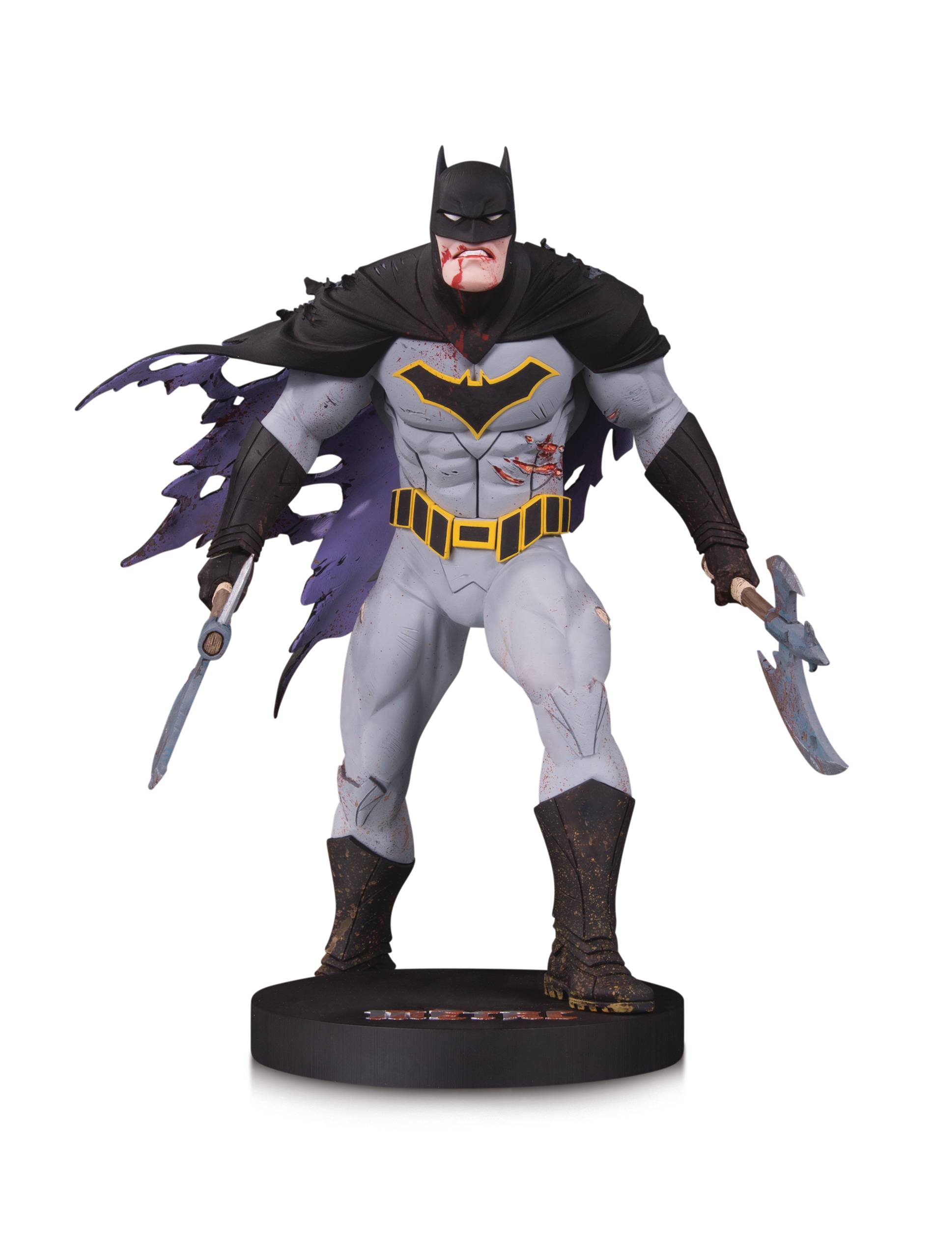 DC Designer Series Metal Batman by Capullo Mini Statue