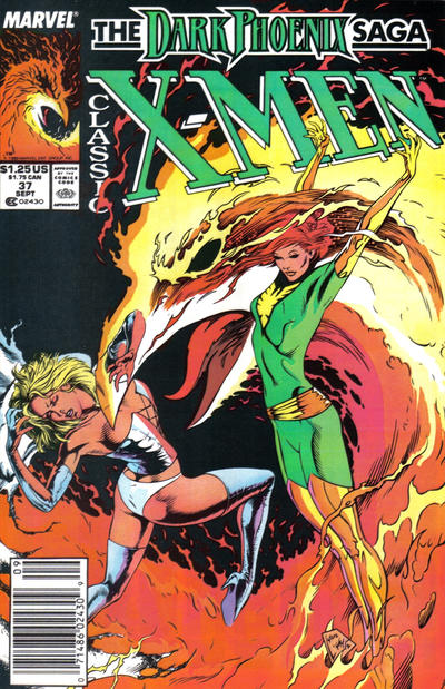 Classic X-Men #37 [Newsstand]-Fine