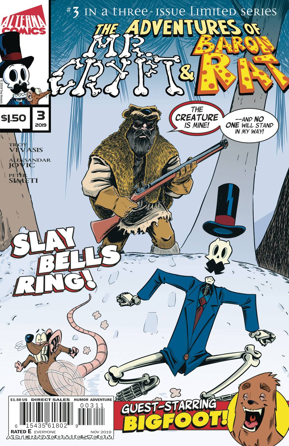 Adventures of Mr Crypt & Baron Rat #3 (Of 3)
