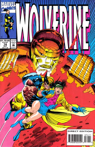 Wolverine #74 [Direct Edition]-Near Mint (9.2 - 9.8)
