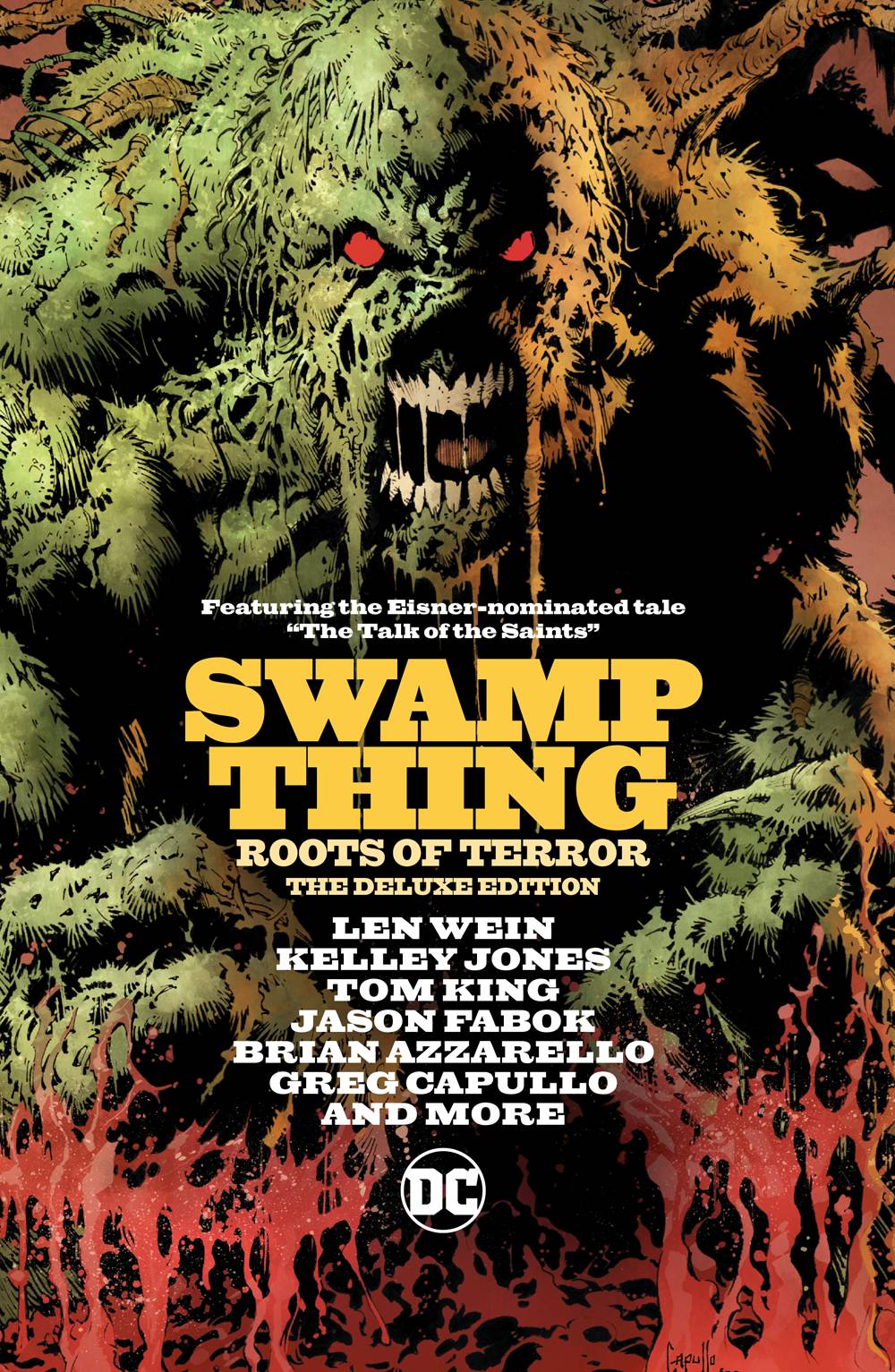 Swamp Things Roots of Terror Deluxe Edition Hardcover
