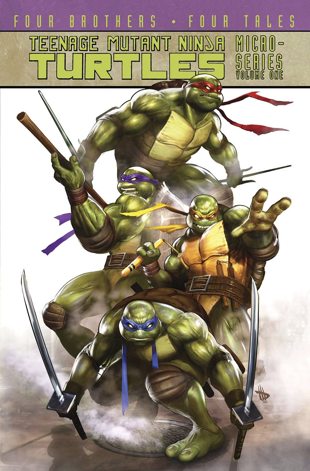 Teenage Mutant Ninja Turtles Micro Series Graphic Novel Volume 1 New Printing