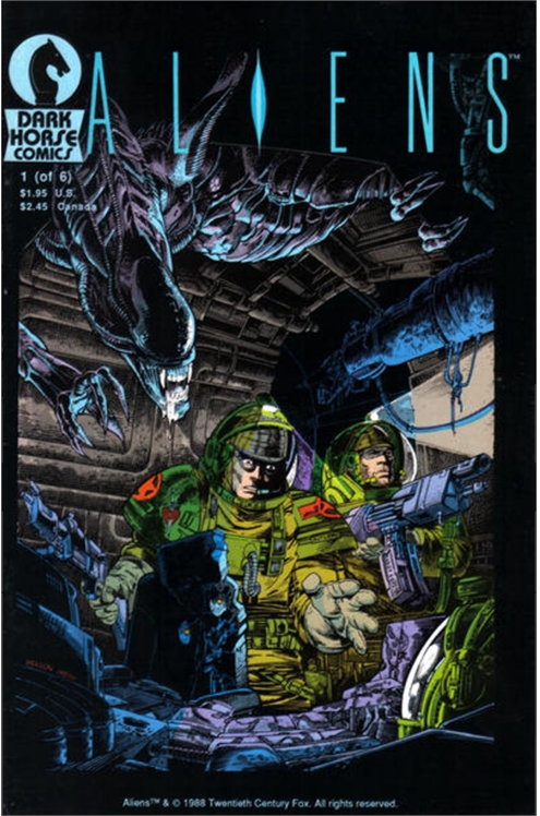 Aliens (1988) #1-6, Complete Mini-Series[#1 Contains The 1st App. of The Aliens In Original Stories]