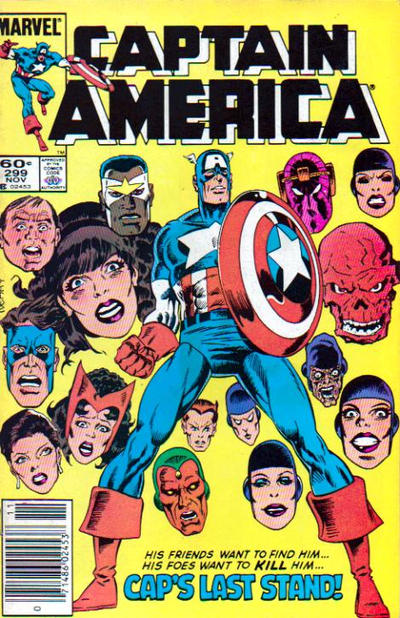 Captain America #299 [Newsstand]