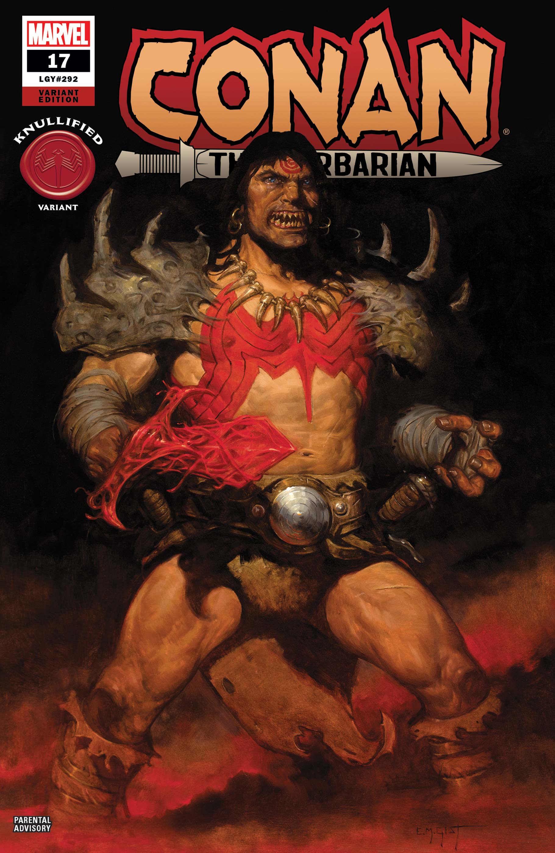 Conan the Barbarian #17 Gist Variant (2018)