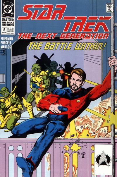 Star Trek: The Next Generation #8 [Direct](1989)-Very Fine (7.5 – 9)