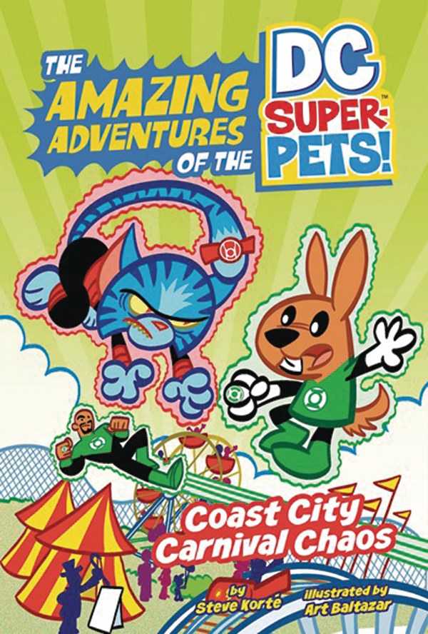 DC Super Pets Young Reader Graphic Novel Coast City Carnival Chaos