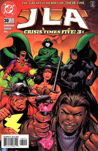 JLA #30 [Newsstand]-Fine (5.5 – 7)