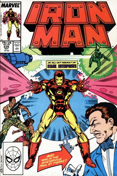 Iron Man #235 [Direct]-Fine