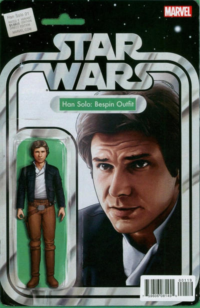 Han Solo #1 [John Tyler Christopher Website Action Figure (Han Solo: Bespin Outfit)](2016)- Cbcs 9.6