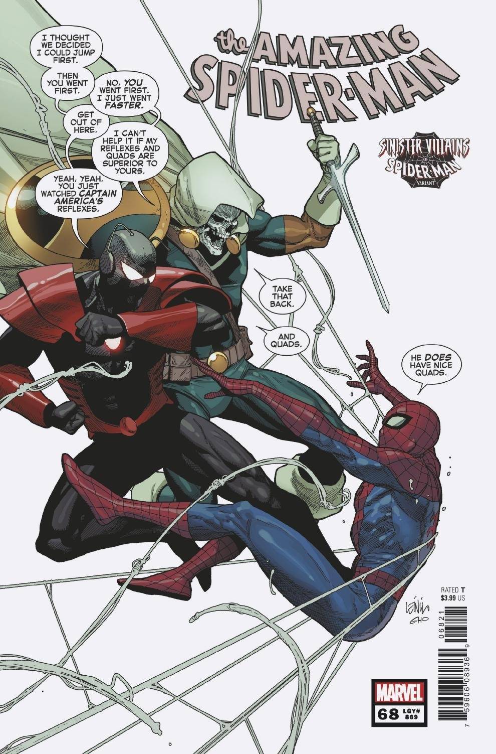 Amazing Spider-Man #68 Yu Spider-Man Villains Variant (2018)