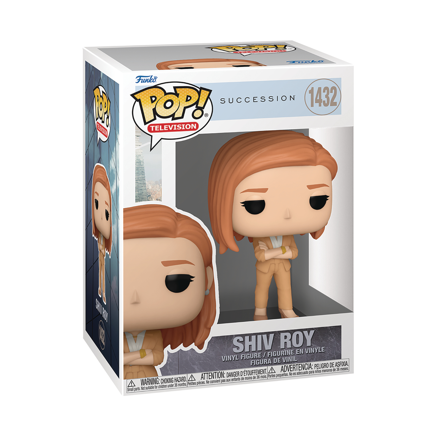 Pop TV Succession S1 Shiv Roy Vinyl Figure