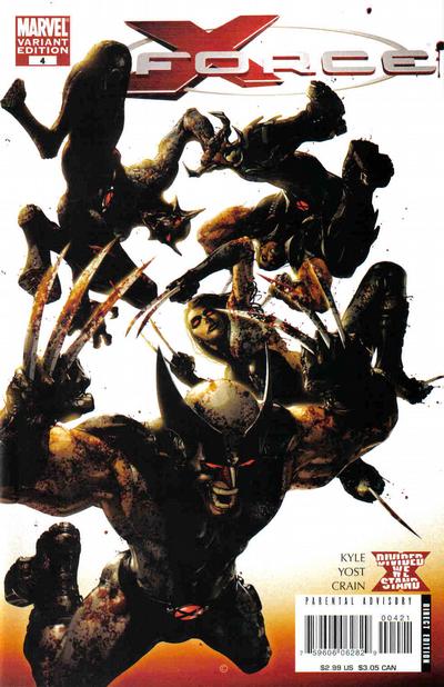 X-Force #4 [Bloody Variant]-Fine (5.5 – 7)