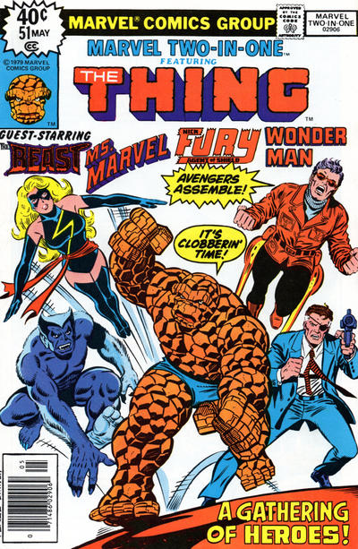 Marvel Two-In-One #51 [Regular](1974)-Fine (5.5 – 7)