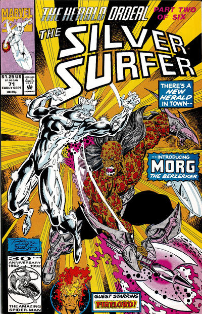 Silver Surfer #71 [Direct]-Very Good (3.5 – 5)