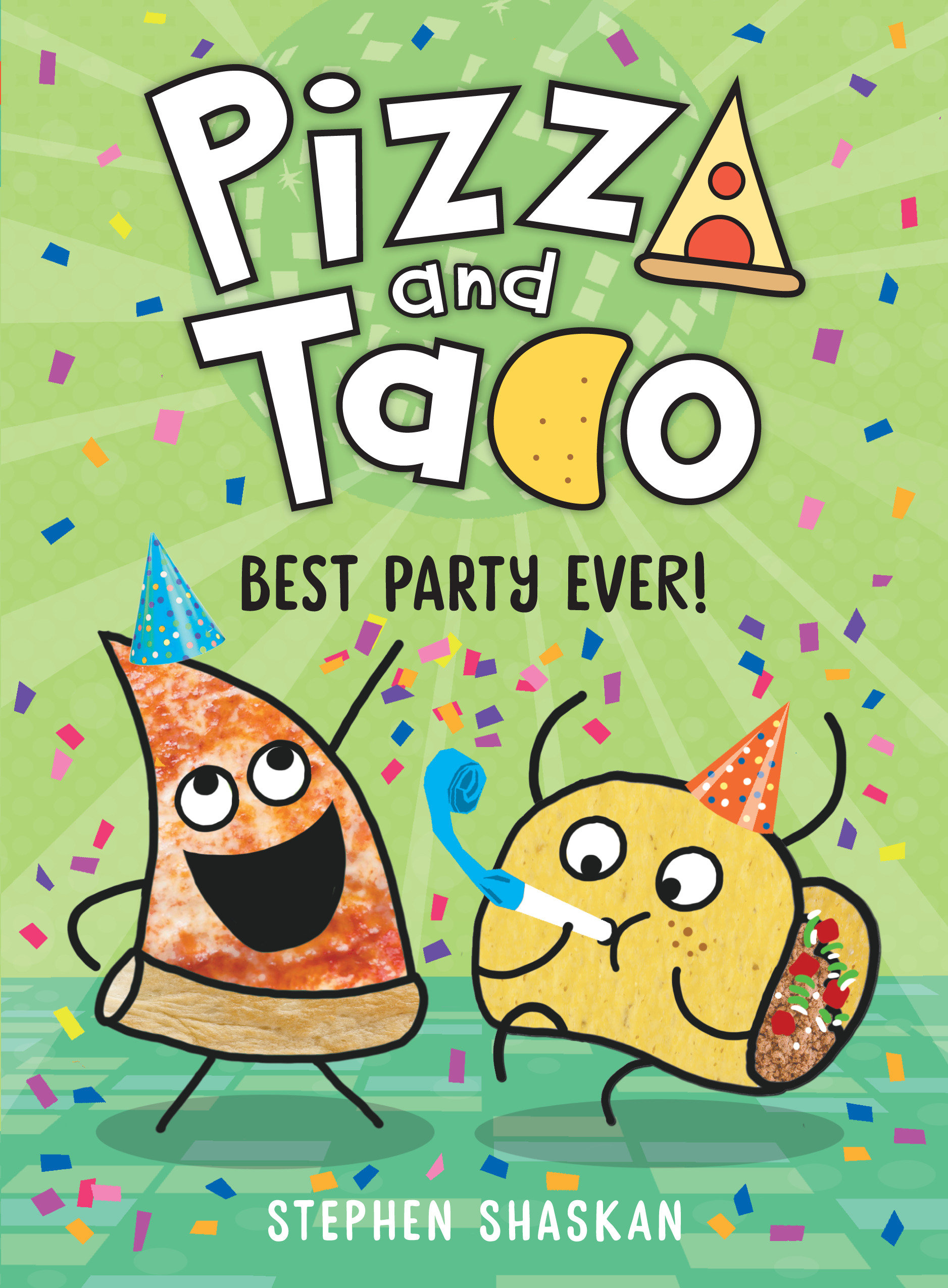 Pizza and Taco Hardcover Graphic Novel Volume 2 Best Party Ever