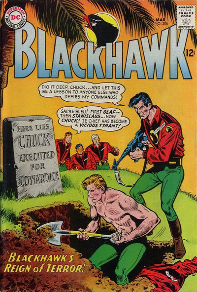 Blackhawk #206-Fine (5.5 – 7)