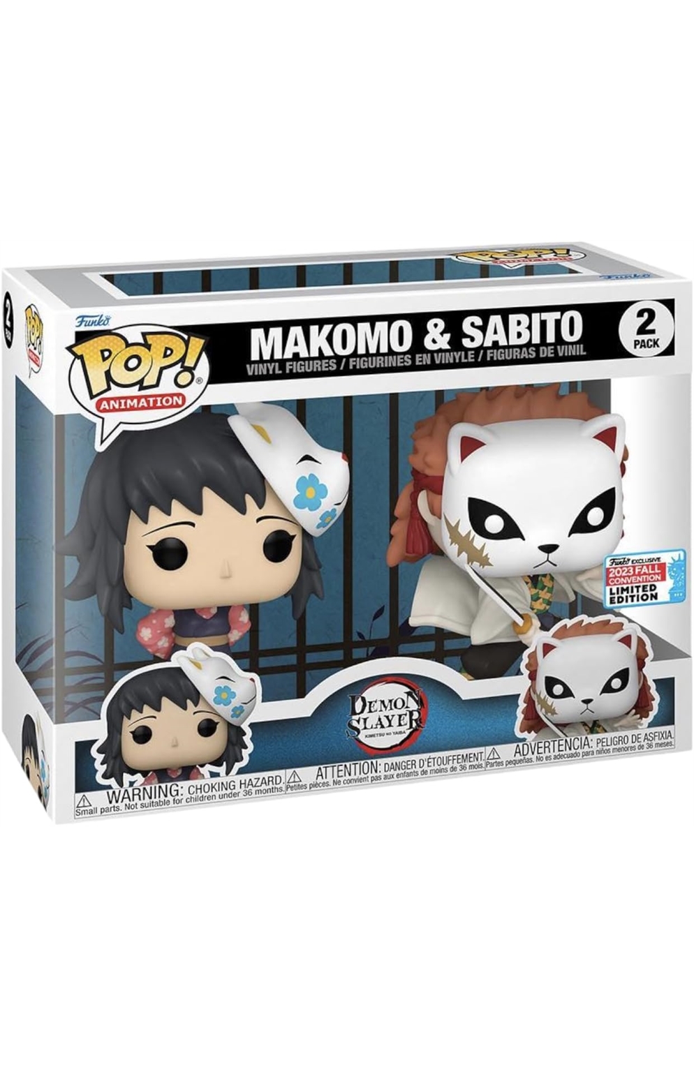 Pop! Animation: Makomo & Sabito New York ComicCon 2023 Shared Exclusive