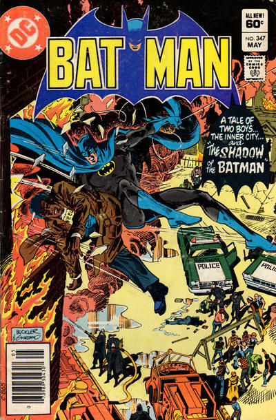 Batman #347 [Newsstand]-Very Good (3.5 – 5)