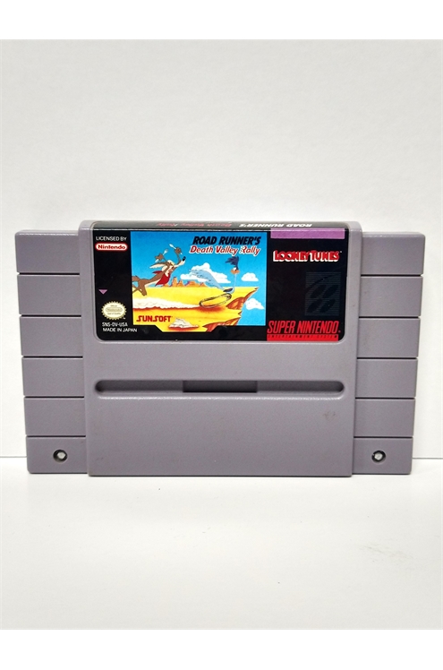 Super Nintendo Snes Road Runner's Death Valley Rally Cartridge Only (Fair)