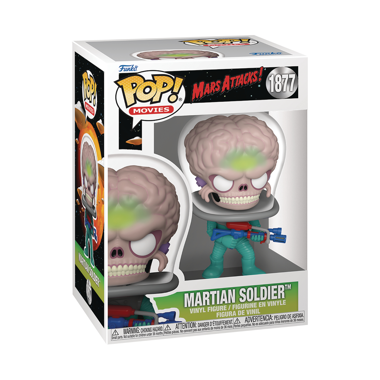 Mars Attacks Martian Soldier Funko Pop! Vinyl Figure #1877