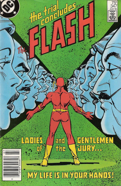 The Flash #347 [Newsstand](1959)-Fine (5.5 – 7)