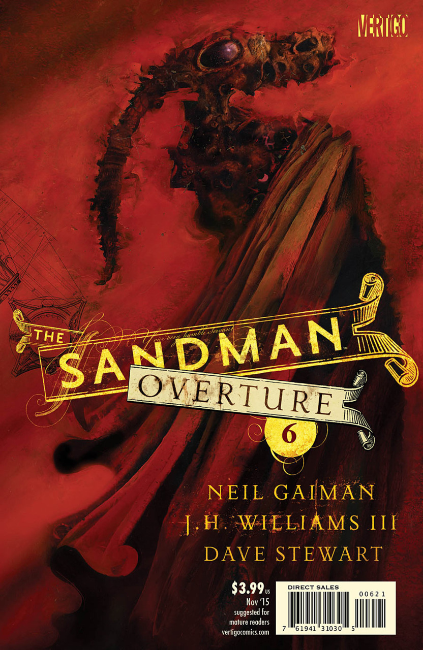 Sandman Overture #6 Cover B