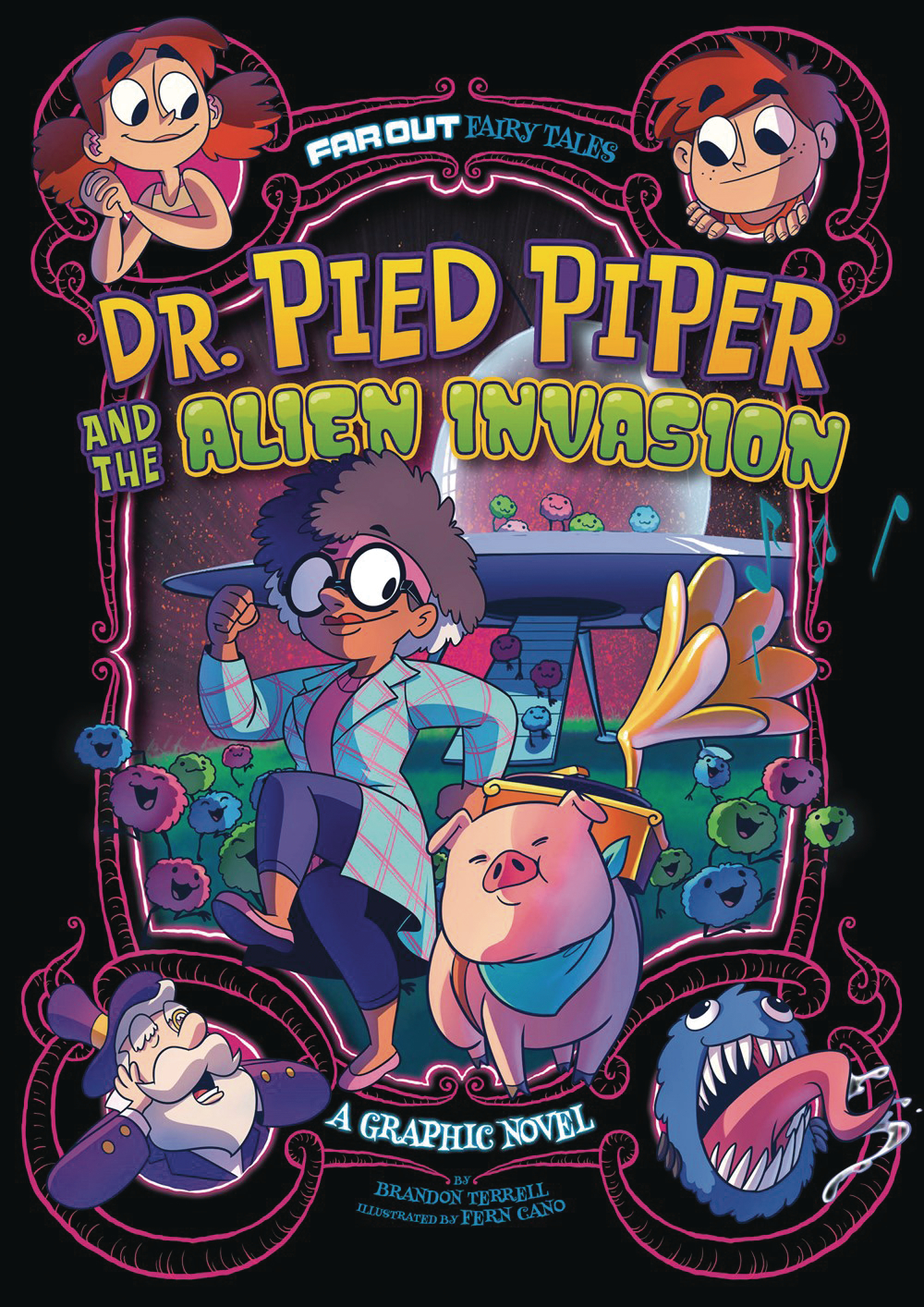 Far Out Fables Dr Pied Piper & Alien Invasion Graphic Novel