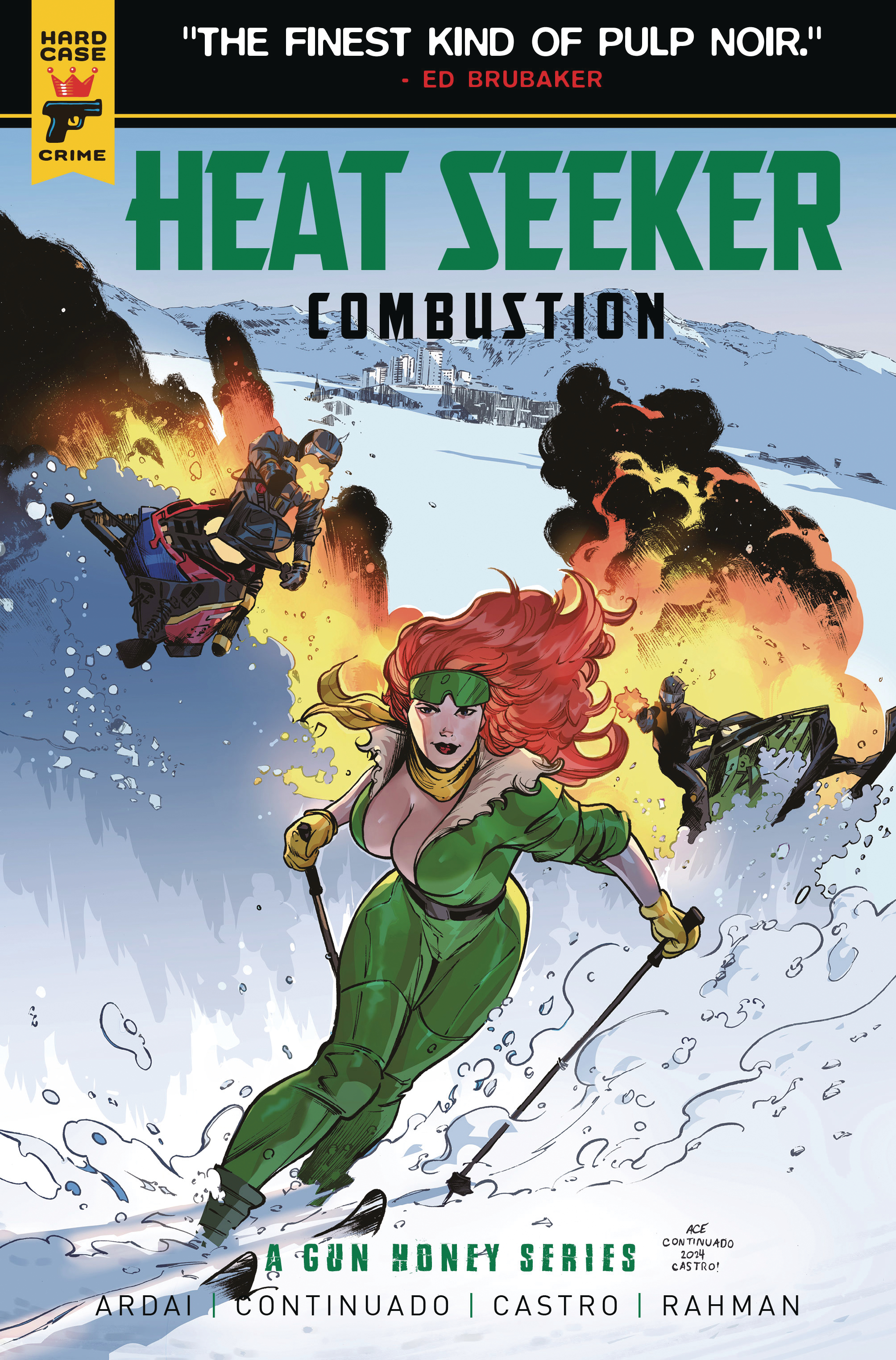 Heat Seeker Combustion Gun Honey Series #2 Cover C Continuado (Mature)