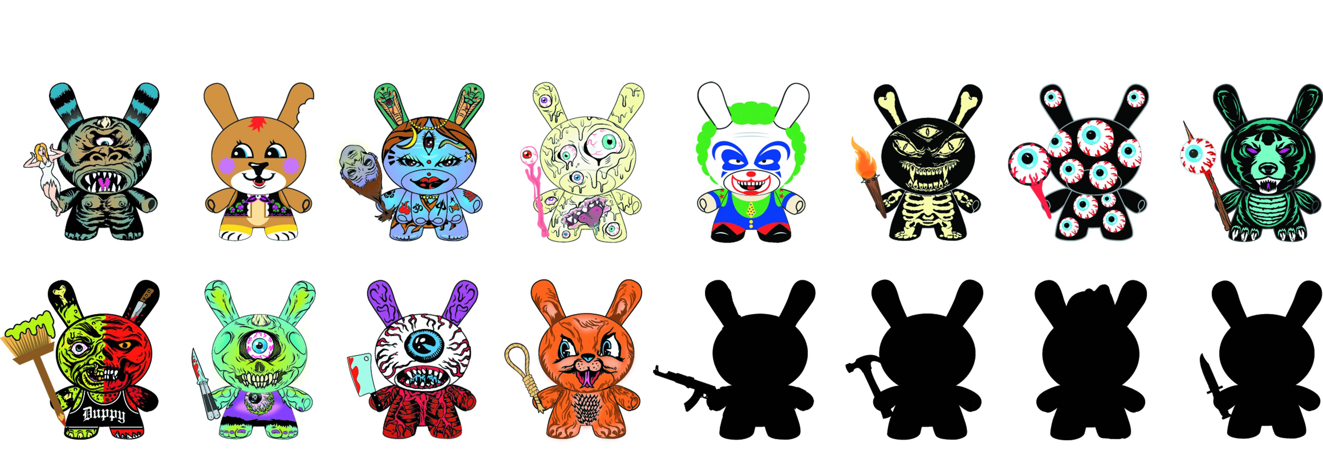 Mishka Dunny Series 20ct Blind Mystery Box Display
