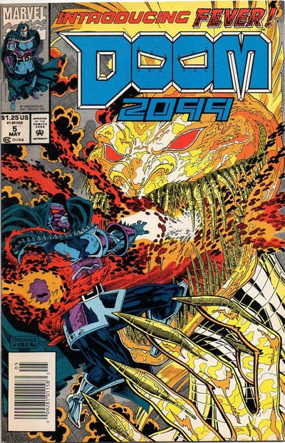 Doom 2099 #5 [Newsstand]-Very Good (3.5 – 5)