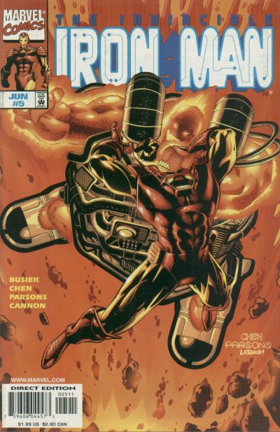 Iron Man #5 [Direct Edition]