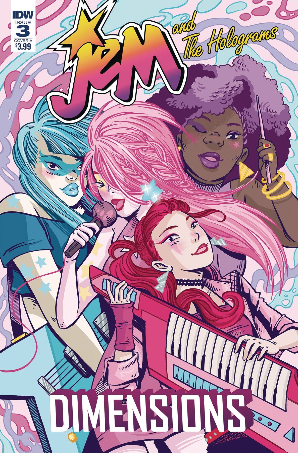 Jem & The Holograms Dimensions #3 Cover A Goux